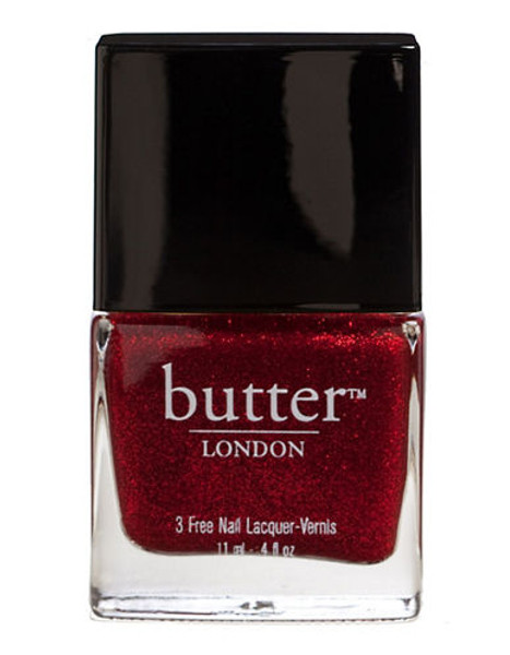 Butter London Chancer - Cherry Glitter Red