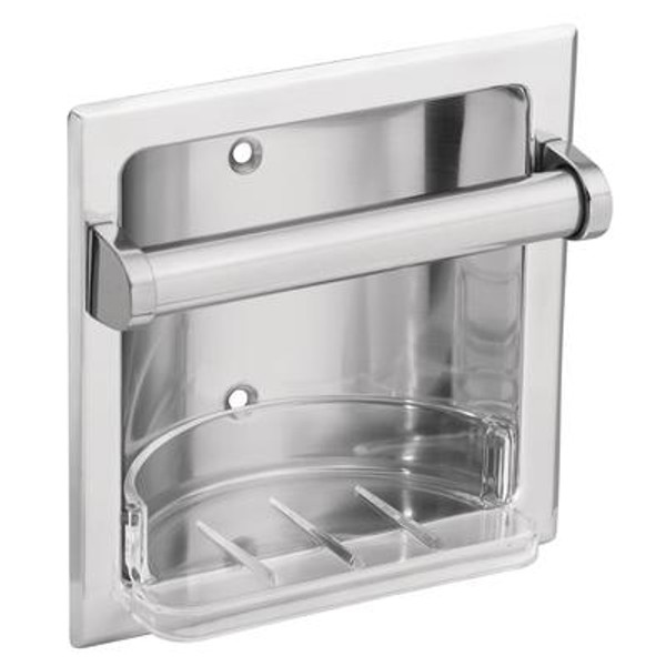 Donner Recessed Soap Holder - Chrome