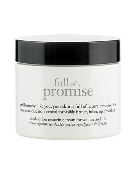 Philosophy full of promise dual action restoring cream for volume and lift - No Colour - 60 ml