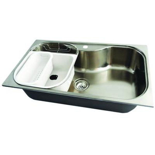 Stainless Steel Large Bowl Kitchen Sink