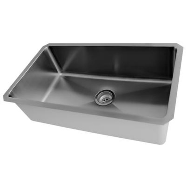 Stainless Steel Undermount Kitchen Sink With Small Radius Corners