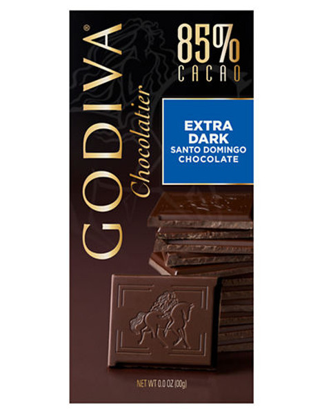Godiva 85% Cacao Extra Dark Santo Domingo Chocolate - Chocolate