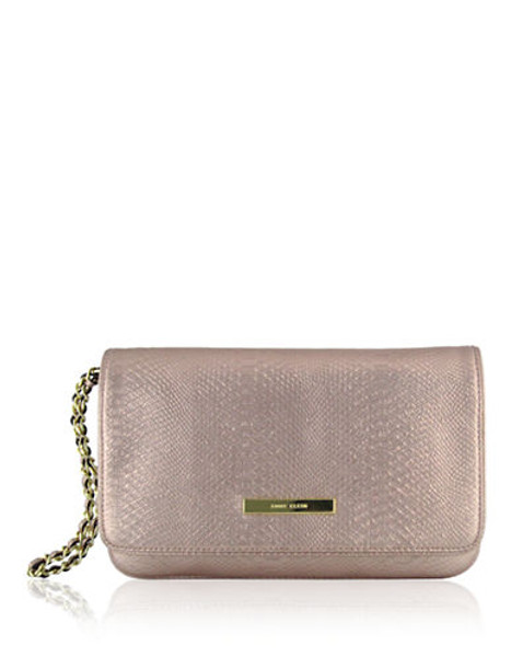 Anne Klein Pretty in Pink large clutch Mini Bag - Gold