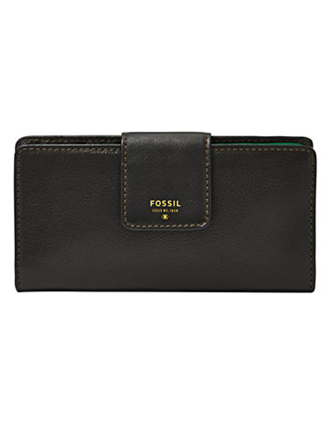 Fossil Sydney Tab Clutch - Black