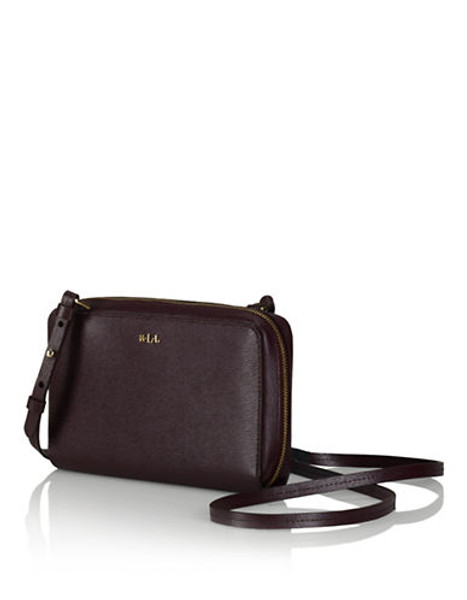 Lauren Ralph Lauren Tate Tech Leather Crossbody