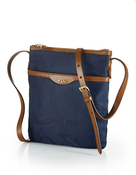 Lauren Ralph Lauren Cavalry Cross-Body Bag - Blue