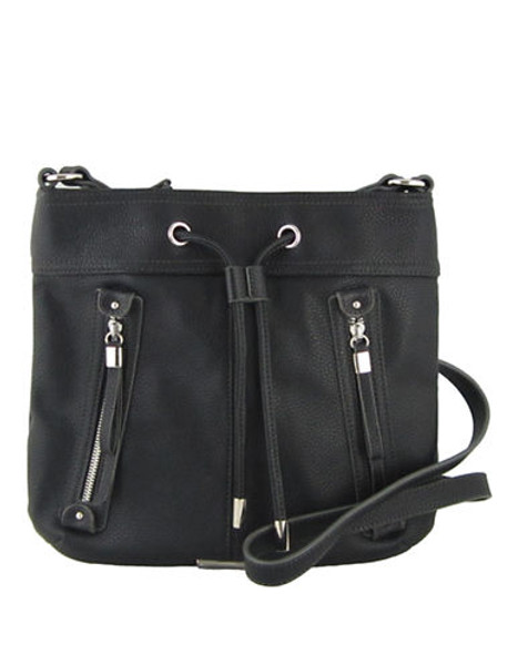 Nine West In The Fray Medium Crossbody - Black