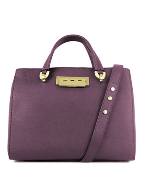 Z Spoke Zac Posen Eartha Barrel Satchel - Vineyard