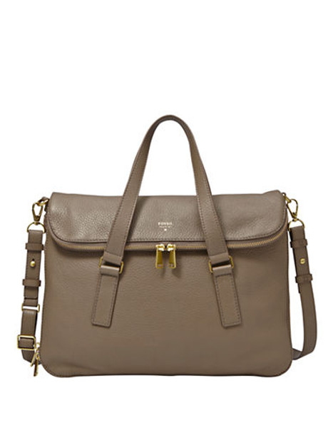 Fossil Preston Tote - Mushroom