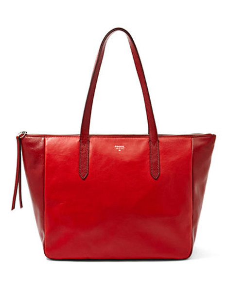 Fossil Sydney Shopper - Red