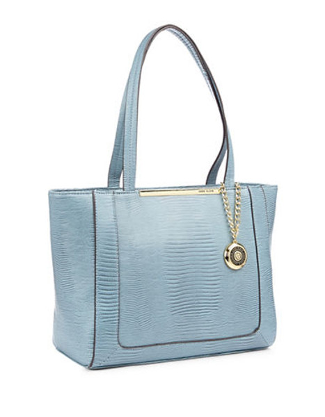 Anne Klein Leo Lizard II Tote - Blue belle