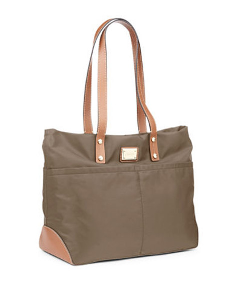 Calvin Klein Nylon Shopper Bag - Light Khaki