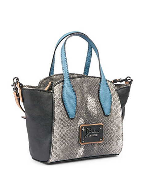 Guess Privy Tote - BLACK MULTI