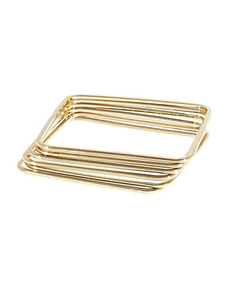 A.B.S. By Allen Schwartz Bangle Set - Gold