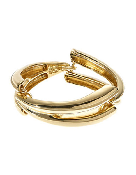 Robert Lee Morris Soho Sculpted Link Bracelet - Gold