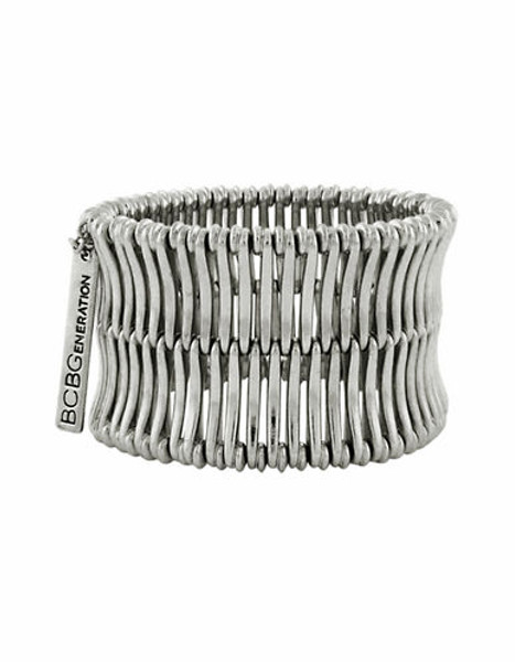 Bcbgeneration Silver Stretch Bracelet - Silver