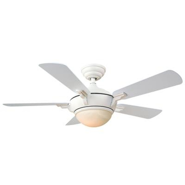 Midili White Ceiling Fan - 44 Inch