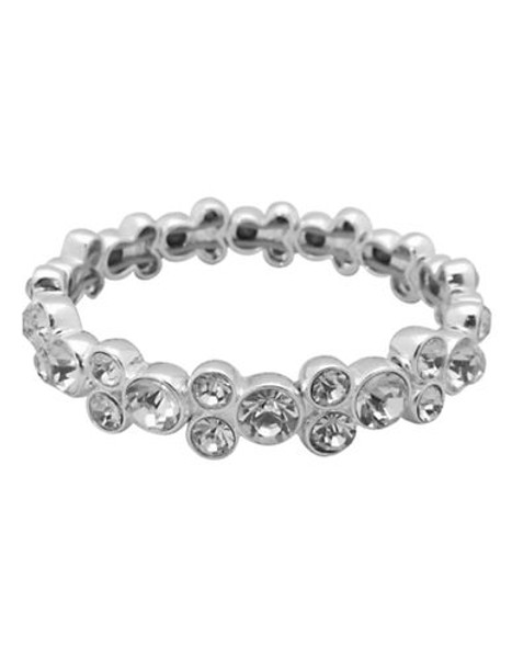 Anne Klein Magic Single Row Stretch Bracelet - SILVER