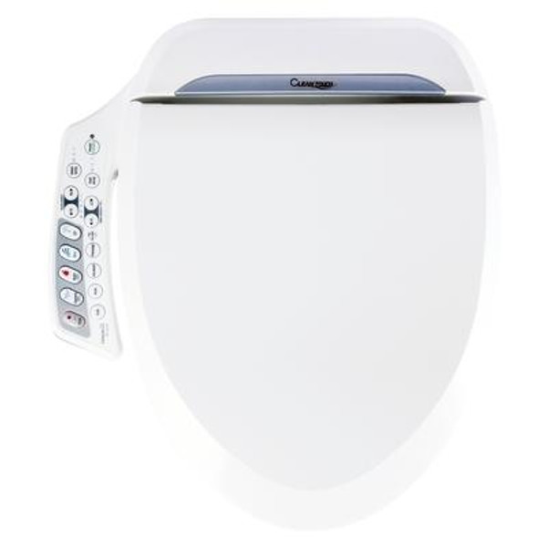 White Color Bidet Seat - Large Size With Console Control.