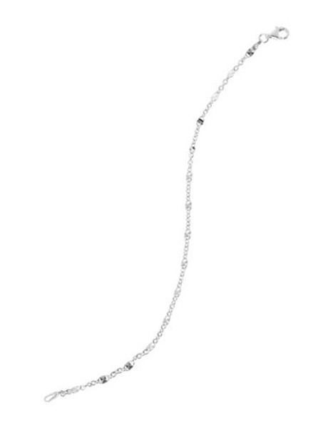 Expression Sterling Silver Faceted Chain Bracelet - Silver
