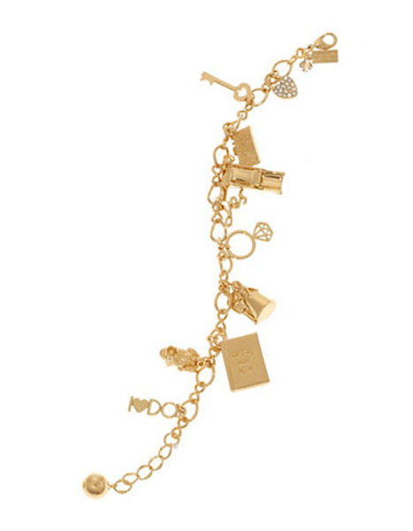 Kate Spade New York Kiss A Prince Charm Bracelet - Gold