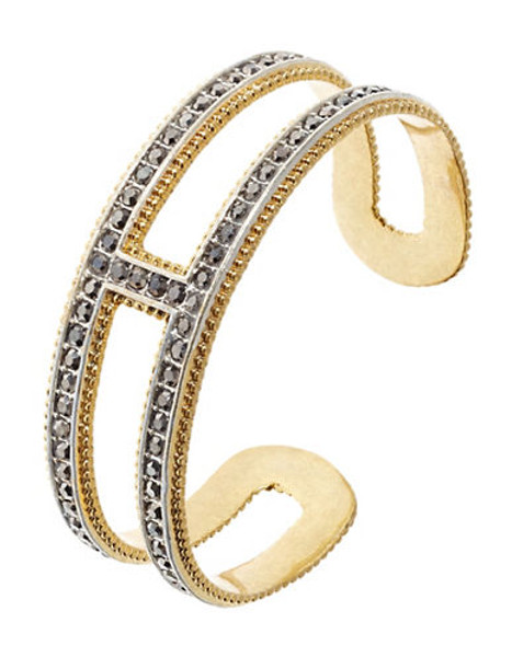 Lucky Brand Pave Statement Cuff - Gold