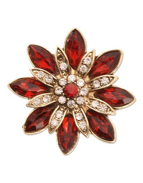 Jones New York Boxed Colour Burst Pin - Red