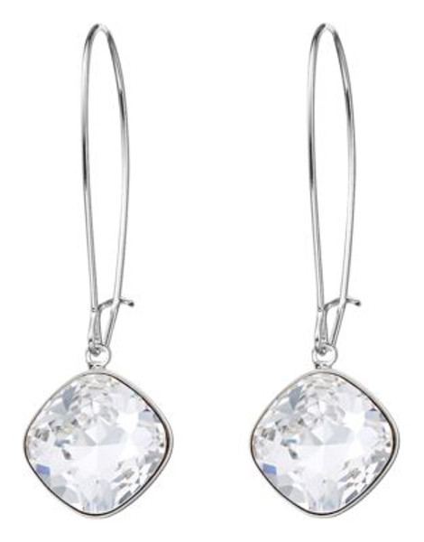 Swarovski Thankful Pierced Earrings - SILVER