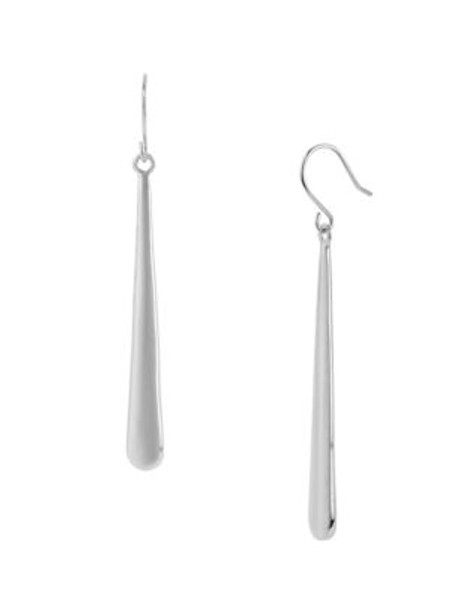 Kenneth Cole New York Silver Stick Linear Earring - SILVER