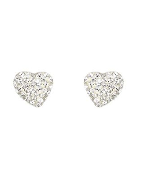 Swarovski Alana Clear Crystal Pierced Earrings - SILVER