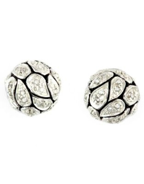 Effy Sterling Silver Diamond Earrings - DIAMOND