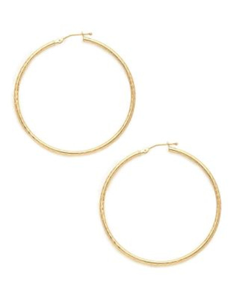 Fine Jewellery 14Kt Hoop Earring - GOLD