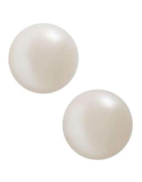 Fine Jewellery 14K Yellow Gold 7mm Freshwater Pearl Stud Earrings - PEARL