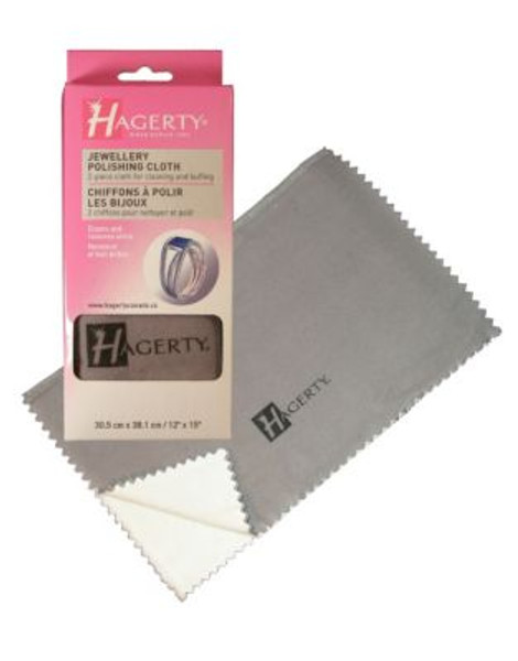 Hagerty Jewellery Polishing Cloth - WHITE