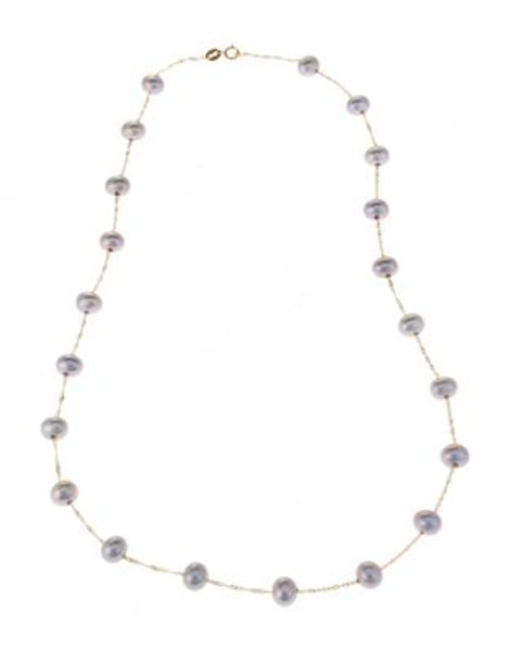 Fine Jewellery 14 Kt Yellow Gold Pearl String Necklace - PEARL