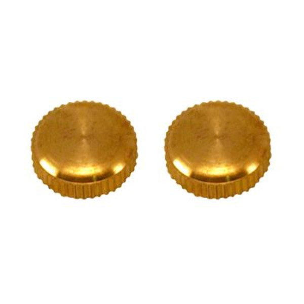 Rosette Finial Caps 2-Pack