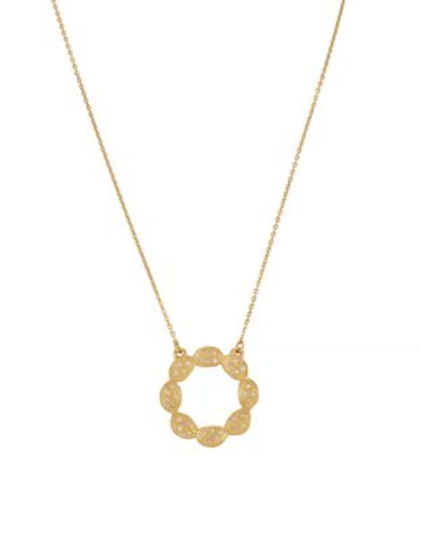 Melinda Maria Gold Plated Cubic Zirconia Necklace - GOLD