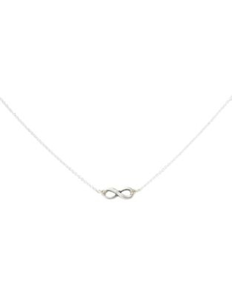 Dogeared Infinite Love Necklace - SILVER