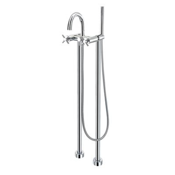 MODERNO Dual Cross Handle Free-Standing Faucet