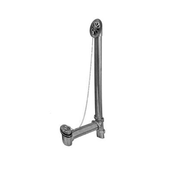 Waste & Overflow Kit for Clawfoot Free-Standing Bathtub - Chrome