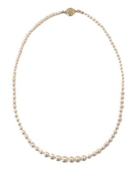 Cezanne Graduated Pearl Necklace - PEARL