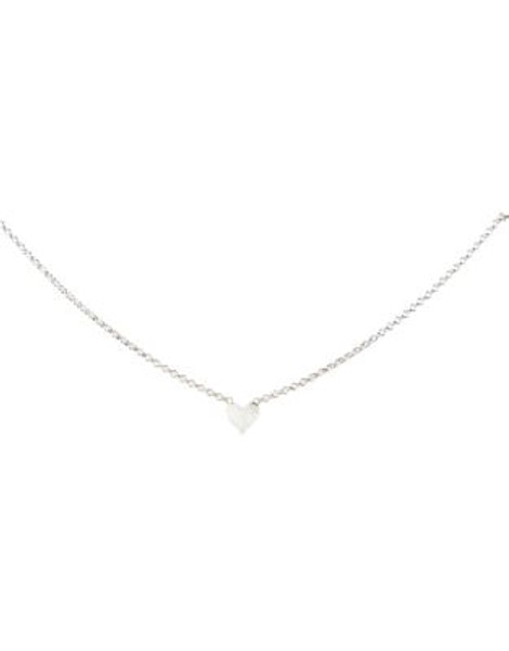 Dogeared Maid of Honor Simple Heart - SILVER