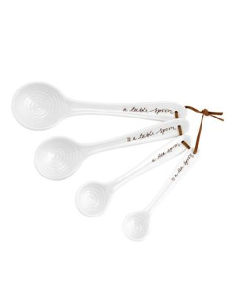 Sophie Conran For Portmeirion Set Of 4 Measuring Spoons - WHITE