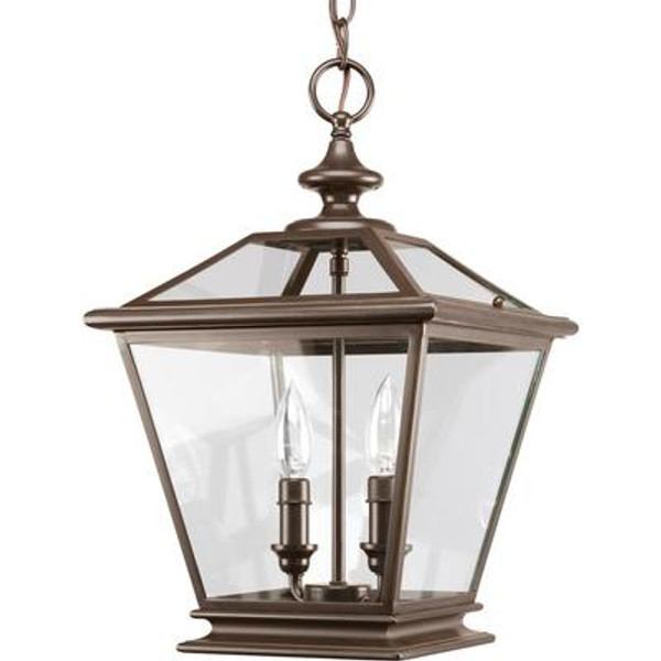 Crestwood Collection Antique Bronze 2-light Foyer Pendant