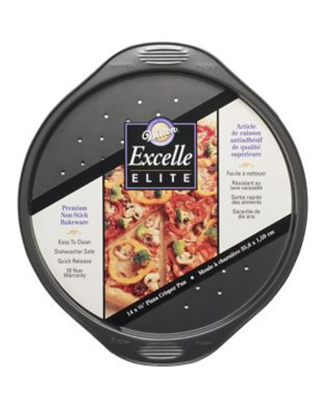 Wilton Excelle Elite 14 Inch Pizza Crisper - BLACK