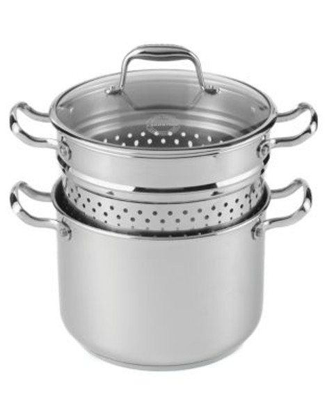 Lagostina Ambiente 3 Piece Pasta Cooker - SILVER