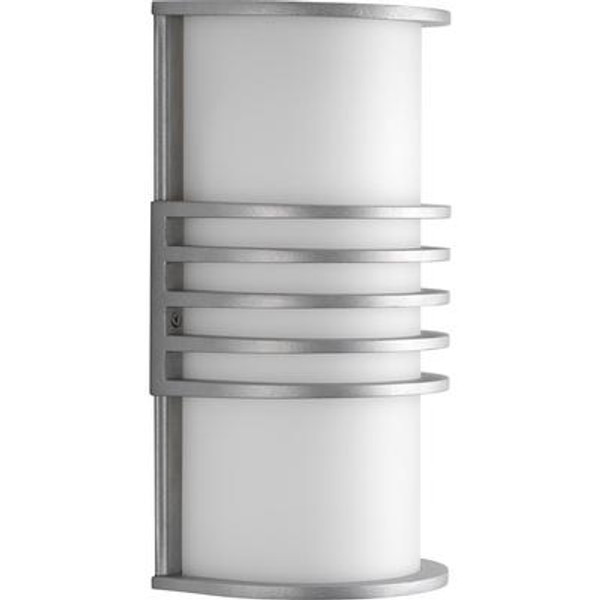 Parker Collection Satin Aluminum 1-light Wall Lantern