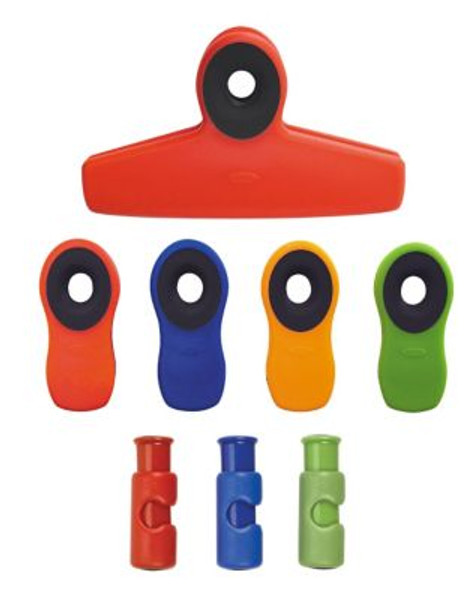 Oxo 8 Piece Clip Set Assorted Sizes - ASSORTED