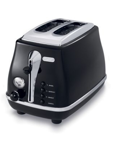 Delonghi Icona 2-Slice Toaster - ONYX BLACK