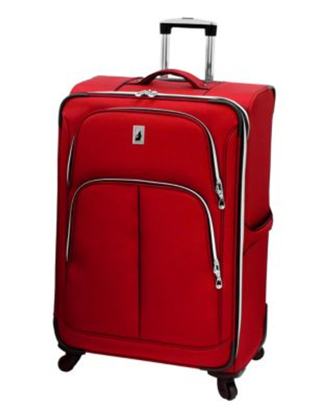 London Fog Coventry 30 Inch Expandable Spinner - RED - 30